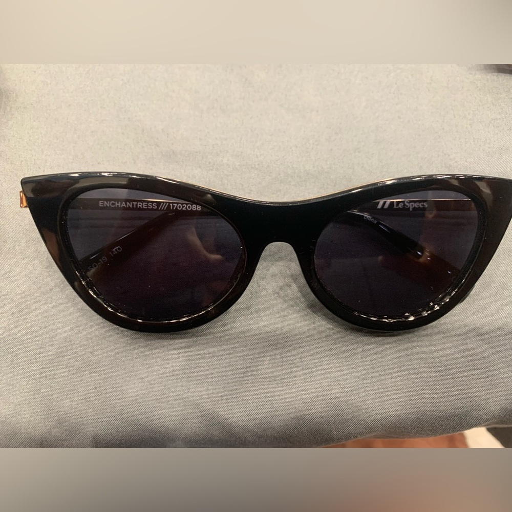 Le Specs Enchantress black Sunglasses Accessories